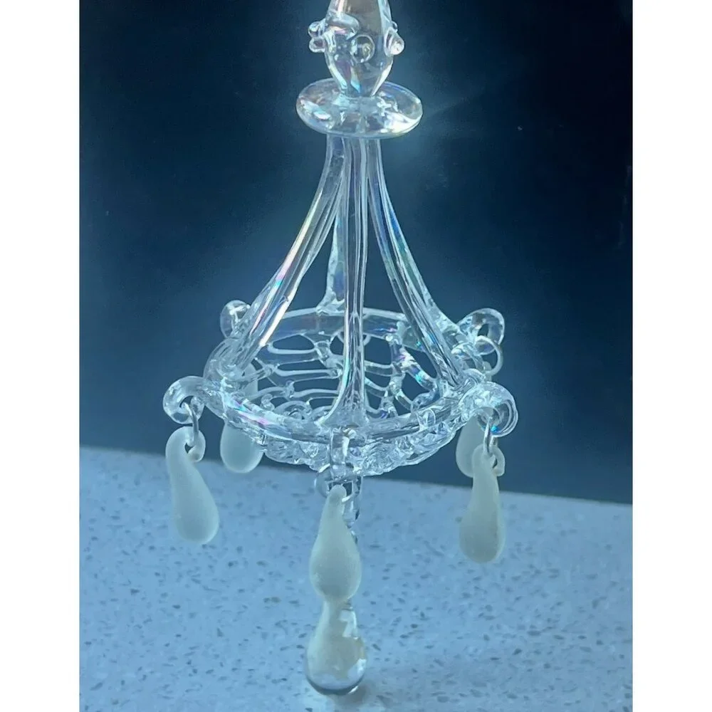 Unknown spun chandelier display